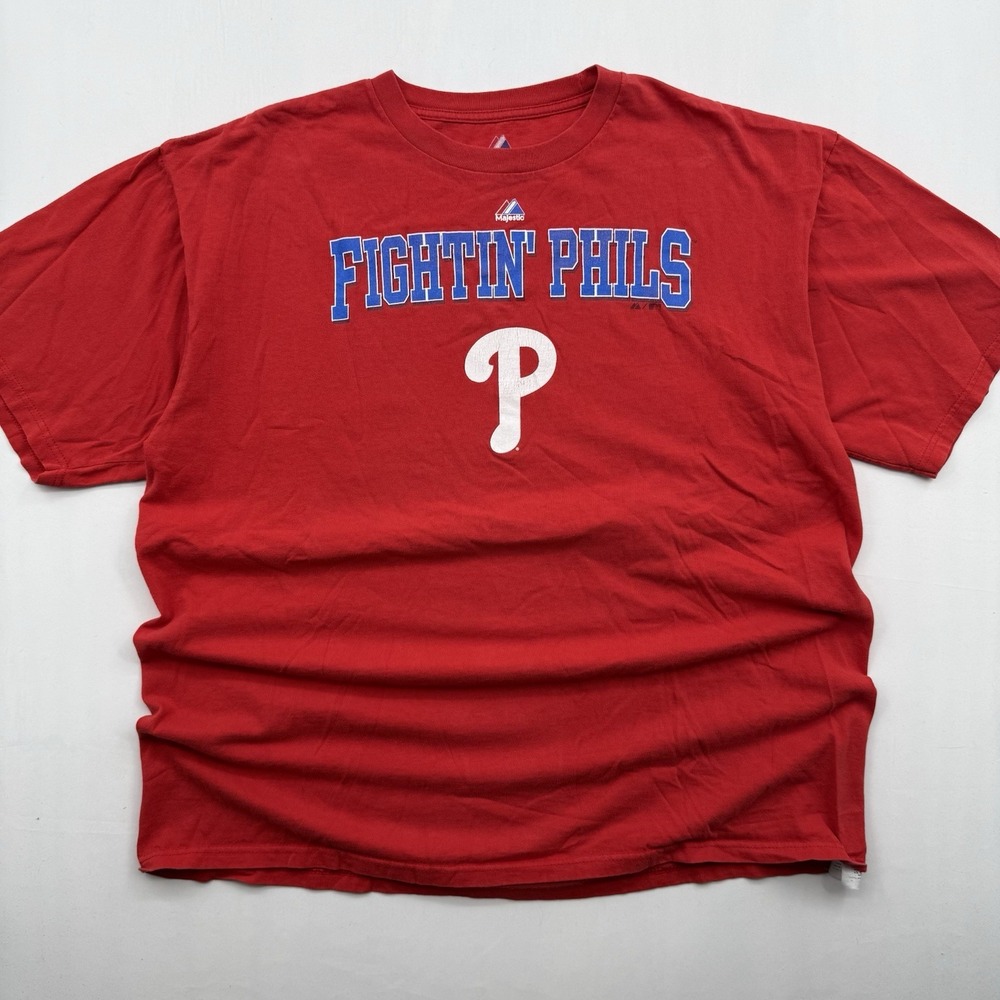 Philadelphia Phillies T-Shirt Team XLARGE Majestic